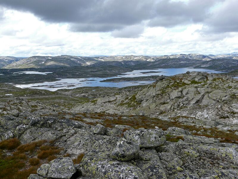 Fil:Reinevatn sett frå Snjoheinuten.jpg
